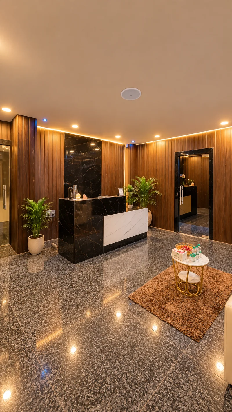 Reception at Kainos Spa